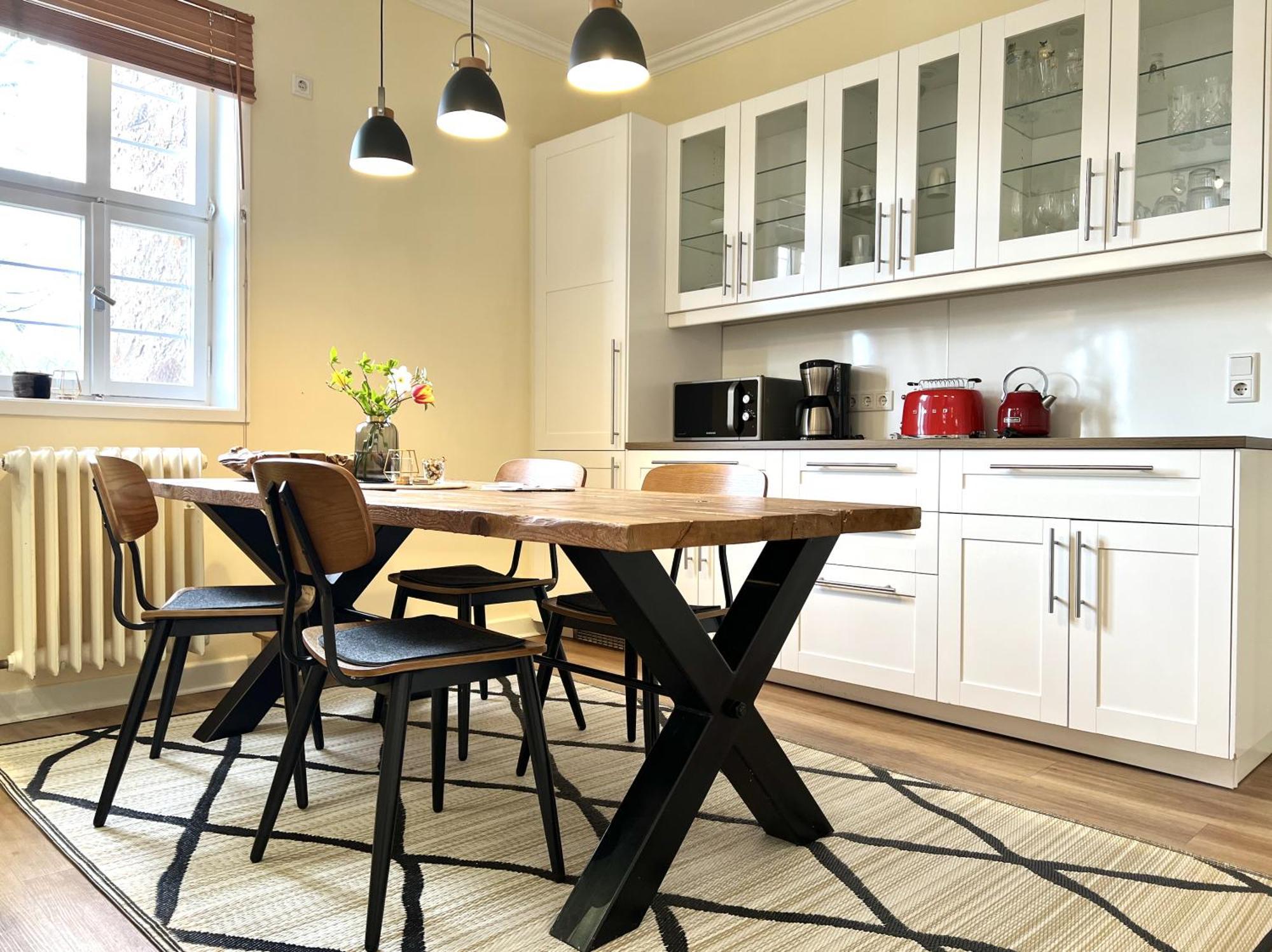 Graefin Anna - Design-Apartment In Der Historischen Hinterburg Schlitz - Nahe Fulda Und Bad Hersfeld Bagian luar foto